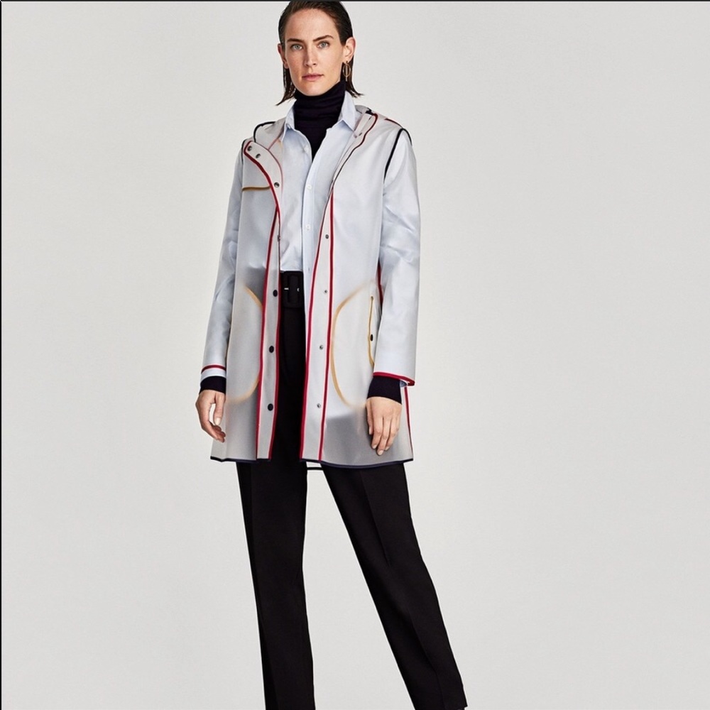 Zara Clear/Multi Raincoat